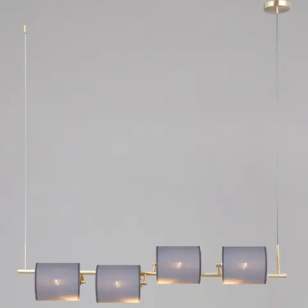 IL3080-4ASQ-26 AB DS светильник потолочный ILLUMICO, E27х4