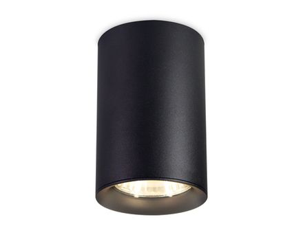 Накладной точечный светильник GU10 TN213135 BK черный GU10 D60*90