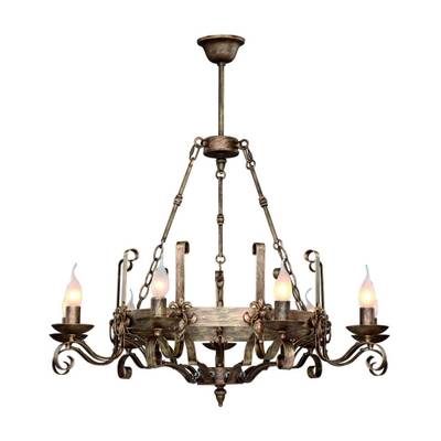 Подвесная люстра Boulogne 2159-9P, 9*E14*40W. ТМ F-Promo