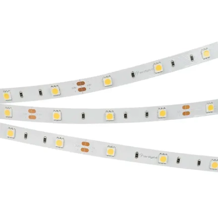 Лента RT-B30-10mm 12V Warm2700 (7.2 W/m, IP20, 5060, 5m) (Arlight, 7.2 Вт/м, IP20)