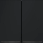 VLS020207 Выключатель встраиваемый VOLTUM S70 двухклавишный с подсветкой 10А, (графит). (ТМ Maytoni)
