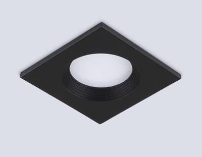 Светильник встраиваемый TN102818 BK черный GU5.3 78*78*28
