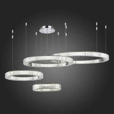 SL1622.103.04 Люстра подвесная ST-Luce Хром/Прозрачный LED 1*190W 4000K