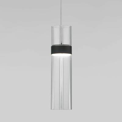 Подвесной светильник 50244/1 LED черный/прозрачный, LED