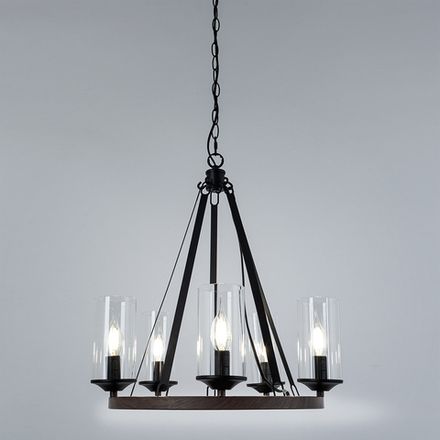 Подвесная люстра Arte Lamp DALIM A7014SP-5BK, 5хE14