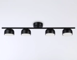 Светильник накладной TN71029/4 BK черный GX53/4 max 12W 600*80*140