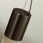 6686/15L L-VISION ODL24 219 Подвесной светильник темная брашированная латунь/металл/алебастр IP20 LED 21W 3000K/3500K/4000K MARBELLA