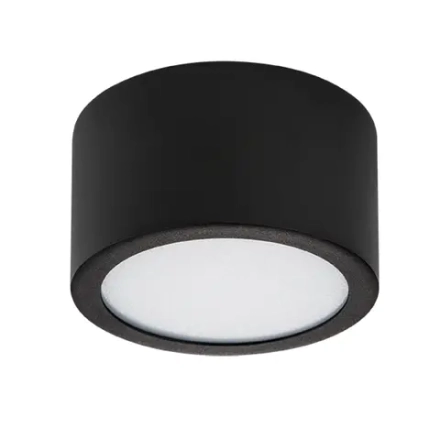 380174 Светильник ZOLLA CYL LED-RD 8W 640LM ЧЕРНЫЙ 4000K IP65