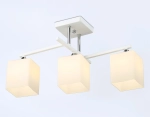Светильник подвесной TR303113/3 WH/CH/FR белый/хром/белый матовый E27/3 max 40W 490*260*290