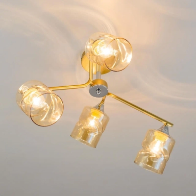 Citilux Клод CL137142 Люстра потолочная Золото