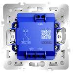 VLS020702 Выключатель встраиваемый VOLTUM S70 для жалюзи 10А, (белый матовый). (ТМ Maytoni)