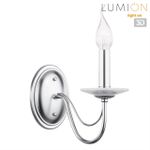8034/1W CLASSI LN26 металл/стекло, хром/прозрачный Бра E14 1*40W 220V INCANTO