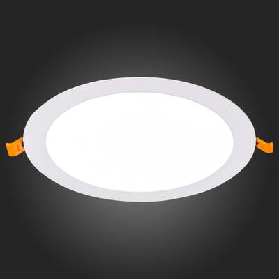 ST209.538.18 Св-к встр. Белый LED 1*18W 3000K 1 296Lm Ra80 110° IP20 D225xH8 90-265V