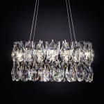 Подвесная люстра с хрусталем 90370/1 Strotskis, LED