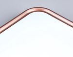 Потолочный светодиодный светильник FZ1265 BK/PGD черный/золото розовое 18W 5000K 250*250*60 (Без ПДУ)