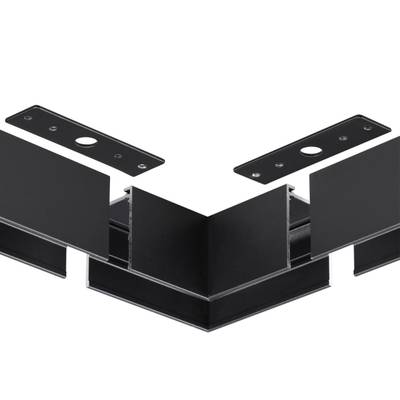 135307 PORT NT25 206 черный Соединитель "L" (в комплекте соединительная планка 2шт) IP20 VECTOR