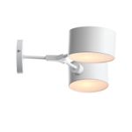 SLE183501-02 Светильник настенный Белый/Белый E14 2*60W