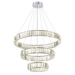 4930/88L L-VISION ODL24 611 хром/прозрачный металл/хрусталь Люстра LED 88W 4000K 10200Лм VEKIA