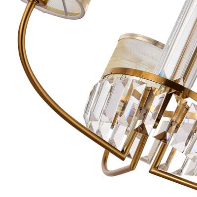 SLE1119-303-03 Люстра подвесная Латунь/Шампань E14 3*40W