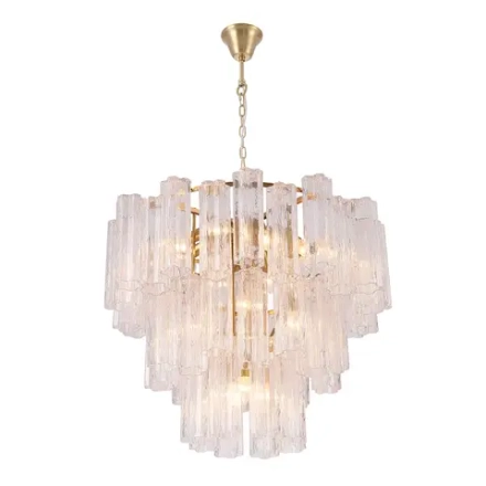 Люстра Crystal Lux ROSE SP15 BRASS 2840/315