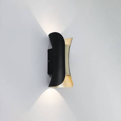 Фасадный светильник Arte Lamp ALBA A6405AL-2BK, 2хLED