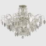 Светильник потолочный Crystal Lux ESMIRALDA PL9 SILVER 0524/109
