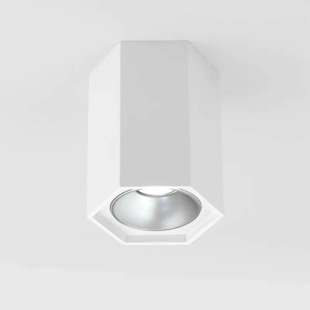 Накладной светодиодный светильник 7W 4200K белый матовый/серебро 25036/LED Накладной светодиодный светильник 7W 4200K белый матовый/серебро 25036/LED