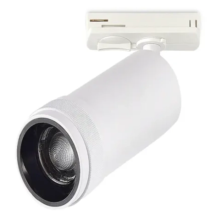 ST384.546.10 Св-к трек. Белый LED 1*10W 4000K 900Lm Ra>90 10-55о  IP20 L160xW50xH- 220V