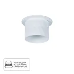 Точечный встраиваемый светильник Arte Lamp FANG A5562PL-1WH, 1хGU10