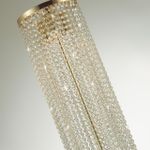 5028/3F MODERN ODL23 641 золотой/прозрачный металл/хрусталь Торшер GU10 3*50W CHOKKA