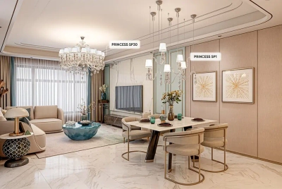 Светильник подвесной Crystal Lux PRINCESS SP1 2760/201
