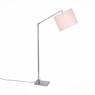 SL460.105.01 Торшер ST-Luce Хром/Белый E27 1*60W (из 2-х коробок)