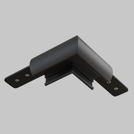 Коннектор угловой круглый Basity, черный, TRA172CL-R-11B. TM Maytoni