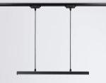 Светильник светодиодный трековый GL6787 BK черный LED 24W 4200K 600*22*1025