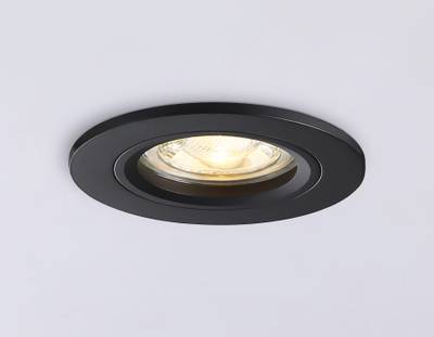 Светильник встраиваемый TN102451 BK черный GU5.3 D85*28