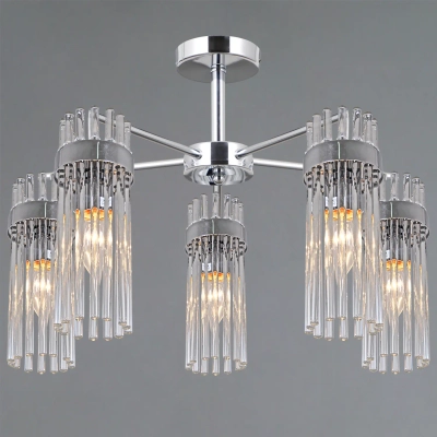 IL0761-5CSQ-25 CR GENOA светильник потолочный ILLUMICO, E14х5