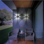 358463 STREET NT20 377 темно-серый Ландшафтный настенный светильник IP54 LED 4000K 6W 85-265V CALLE