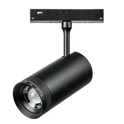 209037 Светильник 48V для трека UNO LED 12W 1000LM 10-55G ЧЕРНЫЙ МАТОВЫЙ 3000K Lightstar