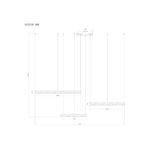 Подвесная люстра Arte Lamp SHINE A2222SP-3BK, 1хLED