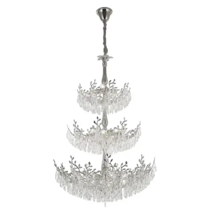 Citilux RITZ CL310261 Люстра хрустальная подвесная Хром