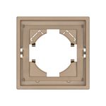 Рамка пластиковая FRM-TENDO-PL-1-GD (Arlight, -)