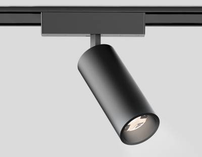 Светильник светодиодный трековый для шинопровода Magnetic Ultra Slim GV1522 BK черный IP20 18W 4200K 48V 24° D55*185