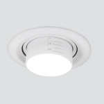 Встраиваемый светодиодный светильник с регулировкой угла освещения Zoom 15W 4200K белый 9920 LED