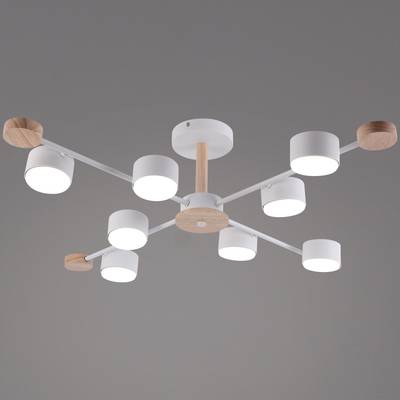 03751-0.3-08 WT+WOOD GX53 светильник потолочный