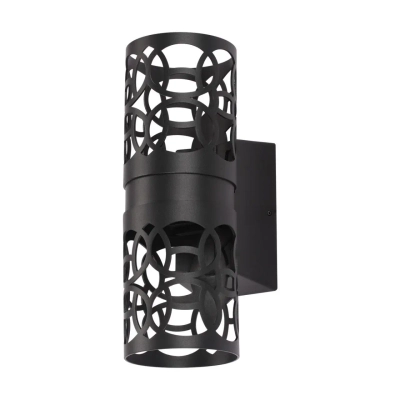 359537 STREET NT25 640 черный Светильник ландшафтный настенный IP65 LED 2*5W 3000К 100-240V NETZ