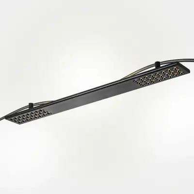 267937 Светильник 48V д/1-фазн трека DUE LED 2х24W+15W 2900LM 90G ЧЕРНЫЙ 3000K IP20 Lightstar