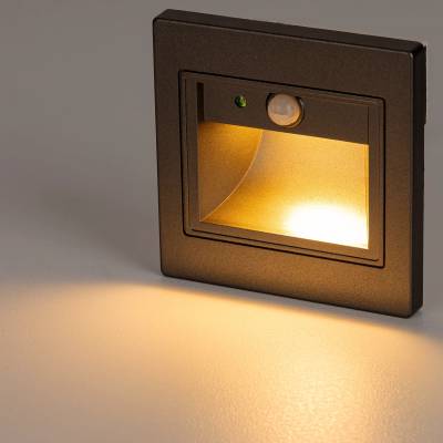 CLD005KS1 Skally Подсветка Графит, 1W*3000K, с сенсором