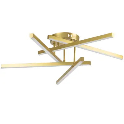 739033 Люстра PALLA 75W LED 2664LM ЗОЛОТО 3000-6000K Lightstar