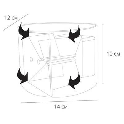 Фасадный светильник Arte Lamp RULLO A1415AL-1BK, LED