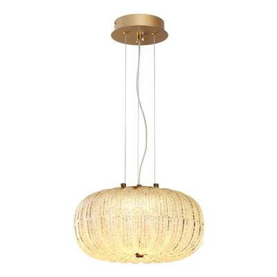 7720/24L PIKO LED SN 42 Светильник металл/стекло/прозрачный/золотой LED 24Вт 3000-6500K D300 IP20 пульт ДУ ANGELO
